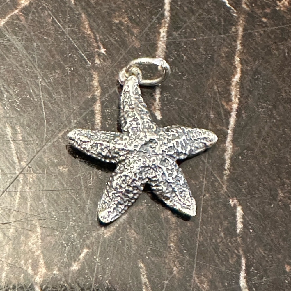 Silver Starfish Pendant